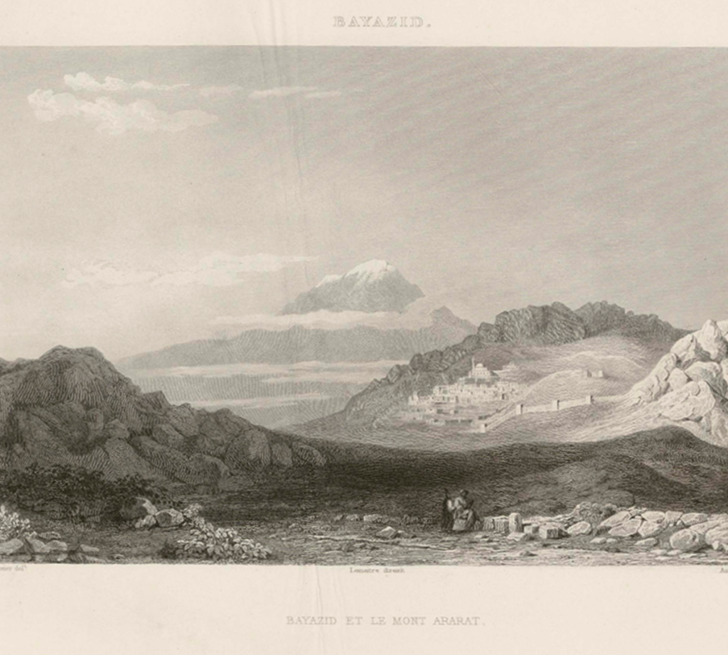 Ararat, Ishak Pasha Palace, Texier