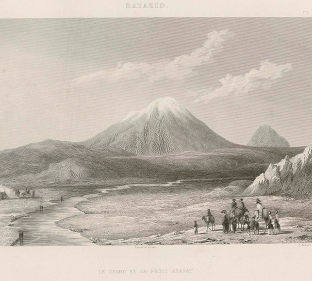 Ararat,1842, Texier